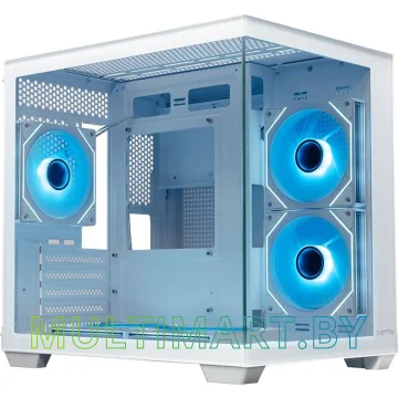 Корпус XASTRA QW400M 5ARGB-C6-AC (белый)